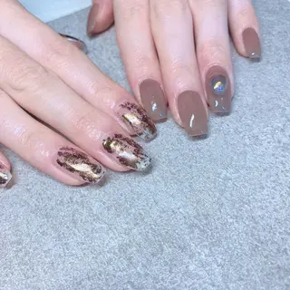 カラー ネイル Cozy_ ilumのネイルデザイン