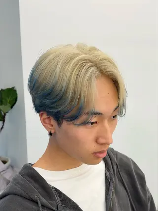 カラー メンズ メンズ/メッシュ ‪‪/セット/aoiのヘアスタイル