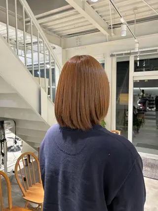 ミディアム 篠原 若奈のヘアスタイル