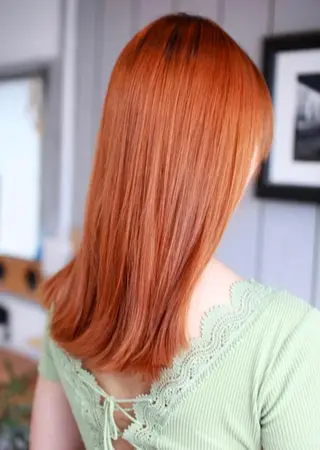 ミディアム カラー 大西 カズマのヘアスタイル