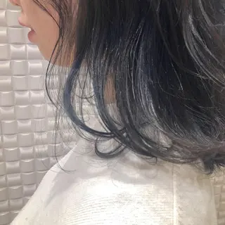 セミロング カラー 束感･似合わせ☽ mizunaのマツエク・マツパデザイン