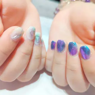 ネイル あ きのネイルデザイン