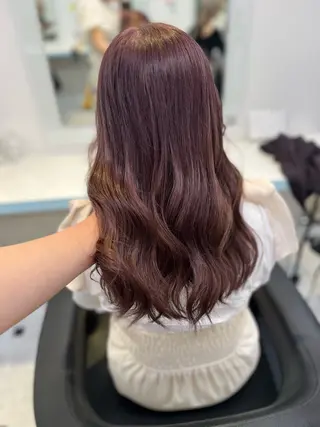 セミロング カラー ヘアアレンジ 愛されカラー🩷 はるなのヘアスタイル