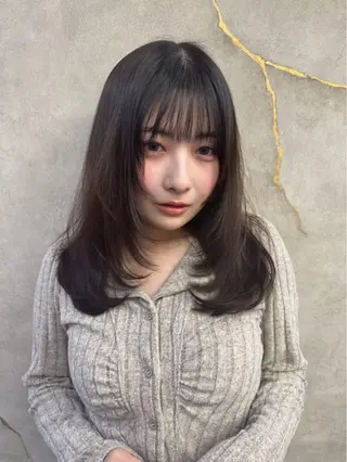 セミロング 佐藤 壮一郎のヘアスタイル