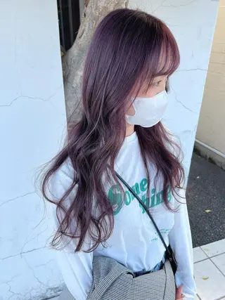 ロング カラー 具志 正太のヘアスタイル