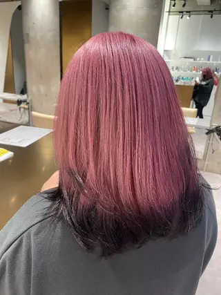 ミディアム カラー 海外レイヤー 🇺🇸/ヒナコのヘアスタイル