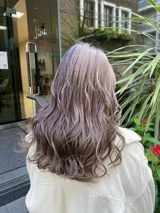 ロング カラー ブリーチ指名No.1 Daikiのヘアスタイル