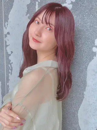 セミロング 公式 Ease by amble luxeのヘアスタイル