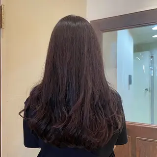 パーマ 髪質改善カラー ベージュ🤎YUMEのヘアスタイル