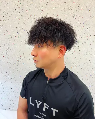 メンズ 久保田 昌利のヘアスタイル