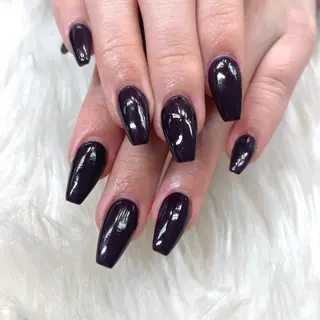 ロング 柴崎 かおりのネイルデザイン