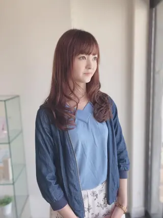 ロング カラー 韓国ヘア×髪質改善 ⭐️谷遼平⭐️のヘアスタイル