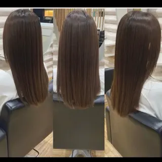 ロング カラー 『艶髪』で印象が激変 ！髪質改善専門KONのヘアスタイル