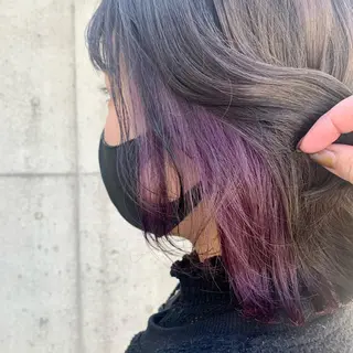 ショート カラー 海外レイヤー 🇺🇸/ヒナコのヘアスタイル