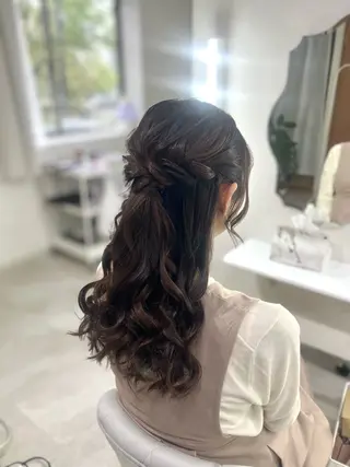 ロング ヘアセット/金山 佐野 妃都美のヘアスタイル