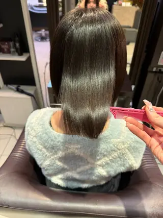 セミロング 【髪質改善💎韓国風 レイヤー🌷】山川のヘアスタイル