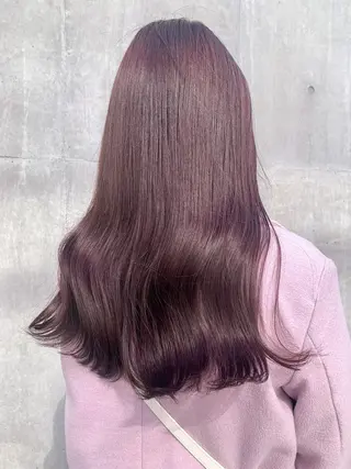 ロング カラー ヘアアレンジ yuka .のヘアスタイル