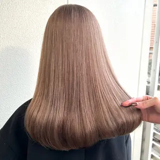 カラー ︎︎🌟韓国艶カラー ︎🌟璃奈 (ﾘﾅ)のヘアスタイル