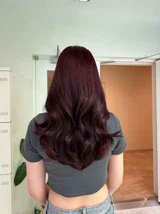 ロング 艶カラー美髪縮毛矯正 /髪質改善✨️ユウキのヘアスタイル