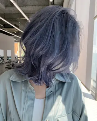 ミディアム カラー LINOET名古屋所属・ダブルカラー🩶上村 純妃🩶名駅徒歩5分のヘアスタイル