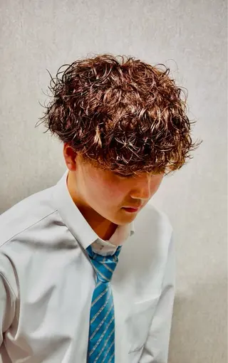 パーマ メンズ 👑駅近メンズサロン パーマ特化北千住👑のヘアスタイル