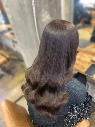 ロング オオニシ オト☁️のヘアスタイル