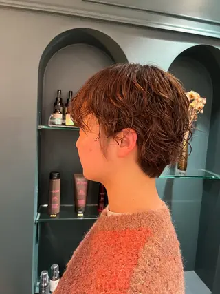 ショート 🌻暖色カラー🌻 sakuraのヘアスタイル