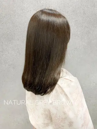 セミロング カラー clomus所属・YUKA 🍒ツヤ髪改善のヘアスタイル