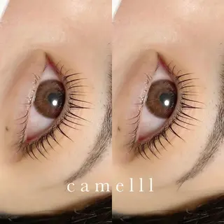 マツエク・マツパ 【那覇/束感まつ毛】 キャメルのマツエク・マツパデザイン