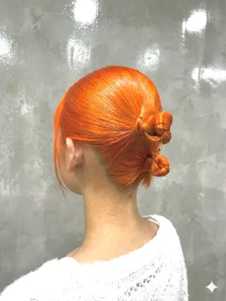 ミディアム カラー ヘアアレンジ 🌸上石神井🌸 🫧Umi🫧のヘアスタイル