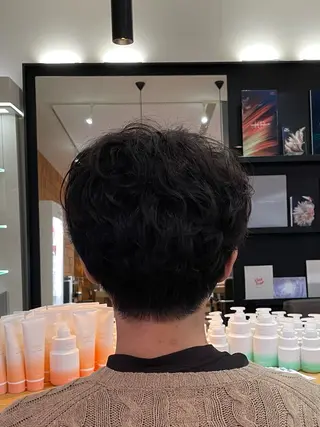 パーマ メンズ ⚜️志村 哲也⚜️のヘアスタイル