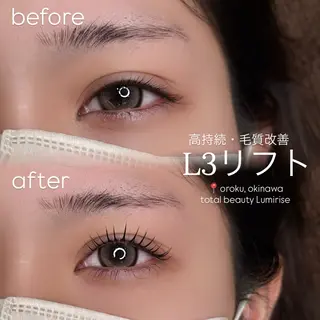 マツエク・マツパ Eyelash Lumiriseのマツエク・マツパデザイン