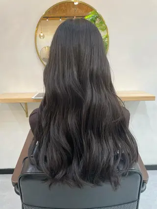 ロング カラー 高梨 菜々のヘアスタイル