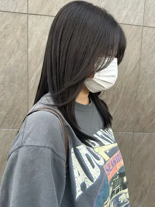 カラー 透明感カラー/ yua🍃のヘアスタイル