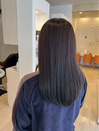 セミロング カラー adorableはなみずき店所属・adorable🌼 谷内美沙紀のヘアスタイル