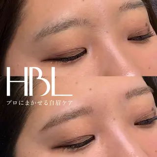 メンズ アイブロウ HBL眉毛&フェイス WAX専門ハルヒラリの眉毛・アイブロウイメージ