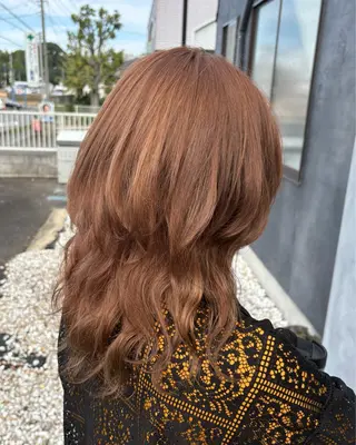 ミディアム カラー 🪄くすみカラー❇️ 名塚比奈乃🪄のヘアスタイル