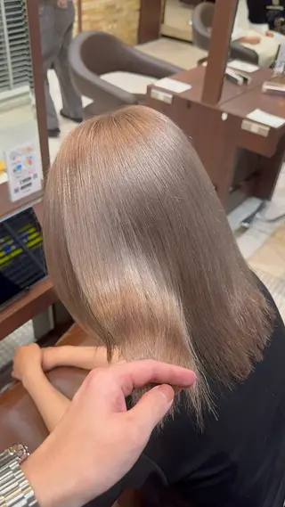 ロング カラー 龍 颯斗のヘアスタイル