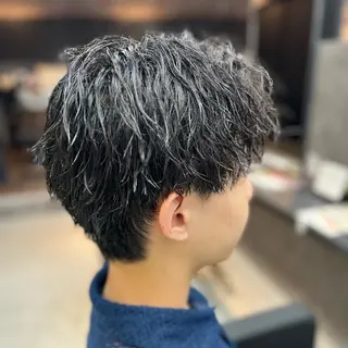 ショート パーマ メンズ 錦糸町/Men's cutパーマ石川史弥のヘアスタイル