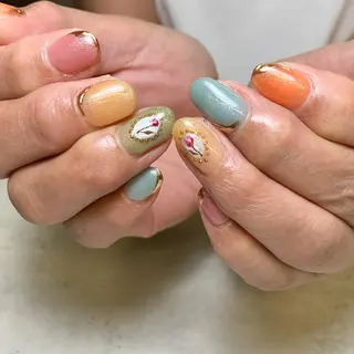 ネイル atelier　FIORITURA所属・FIORITURA aiのネイルデザイン