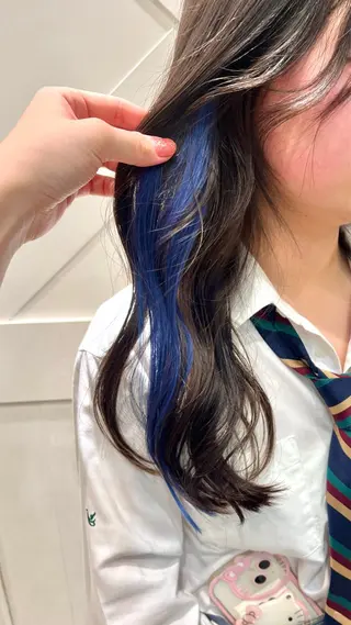 韓国レイヤー 暖色カラー/さくらのヘアスタイル