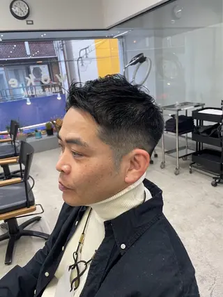 ショート メンズ メンズ専門サロン wokeのヘアスタイル