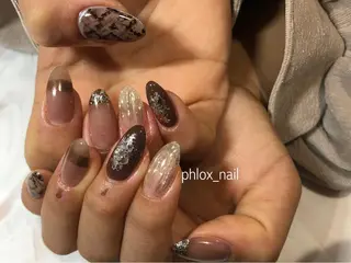 ネイル s/w ＿shokoのネイルデザイン