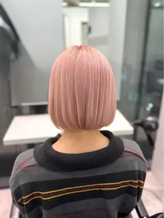 ショート 🌟透明感カラー 🌟松岡勇輝のヘアスタイル