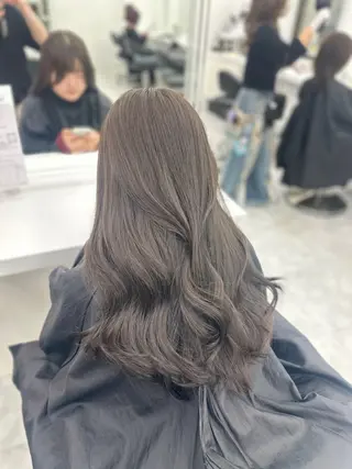 ロング カラー パーマ ヘアアレンジ メンズ キッズ ♥️韓国ヘア レイヤー♥️ゆりのヘアスタイル
