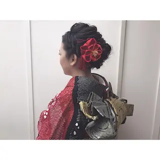 ヘアアレンジ なかにし まゆみのヘアスタイル