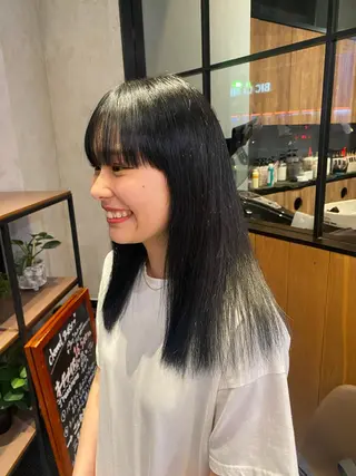 セミロング Natsuki/韓国 ボブ/レイヤーカットのヘアスタイル