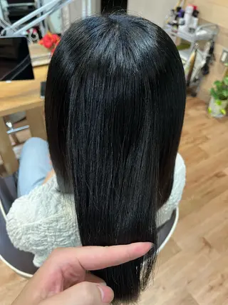 セミロング カラー ✨ショート/ボブ 縮毛矯正✨アキラのヘアスタイル