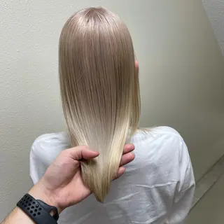 ミディアム カラー パーマ ヘアアレンジ メンズ キッズ ネイル マツエク・マツパ 髪質改善🇰🇷 レイヤーカット/梅田のヘアスタイル