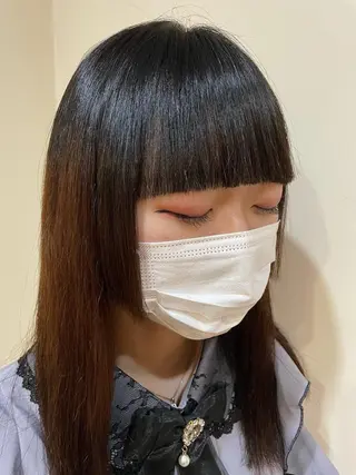 ミディアム ✨美髪サラ艶トレンド 橋柿 実紀✨のヘアスタイル